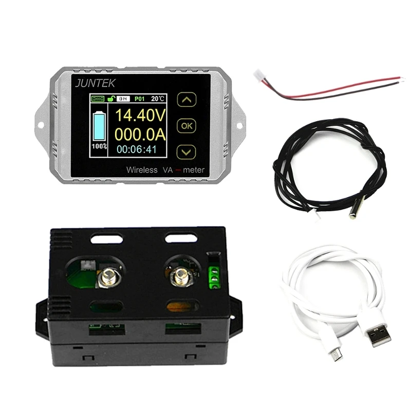 

VAT4300 DC400V 300A Wireless Connect Digital Voltage Current Watt Power capacity Digital Combo Meter Tester