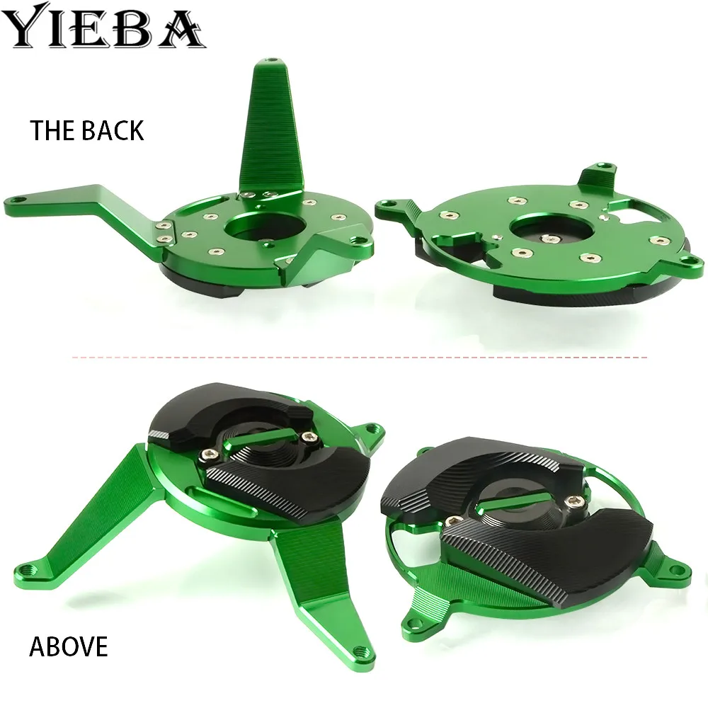 

2018 New Motorcycle Accesories Engine Stator Guard Covers Engine Saver Case Cover Protector For Kawasaki Z900 2017 2018