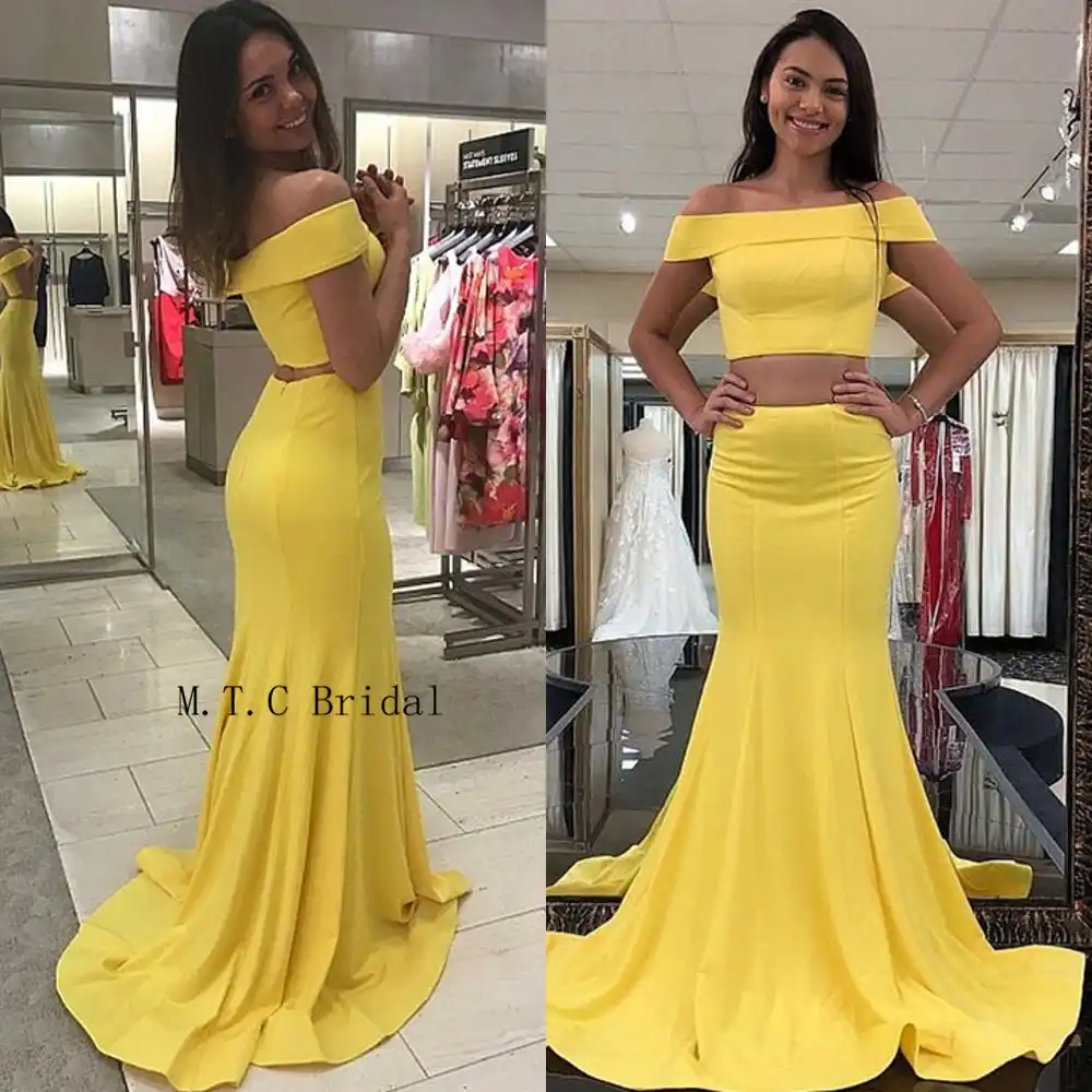 Dresses 2 Pieza Cristal Noche Baile De Graduacion Vestido Ropa De Fiesta De Graduacion De Boda Corte Sirena Clothing Shoes Accessories