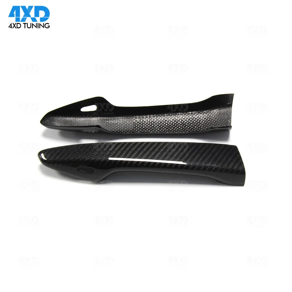 ES de carbono cubierta de la manija de la puerta para Lexus CT ES GS 350, 300, 450 h cubierta de la manija de la puerta exterior partes 4 piezas 2016, 2017, 2018, 2019