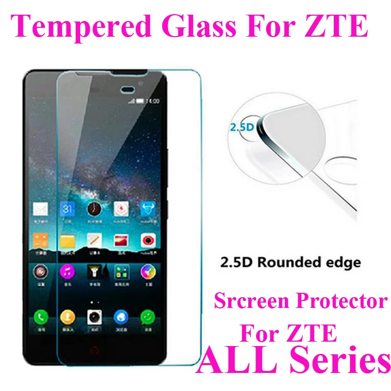 9 HScreen протектор Закаленное Стекло для ZTE Blade A510 A570 A460 A530 X3 X5 X7 L2 плюс L5 V6 D6 V9 vita 2.5D Защитная крышка пленка