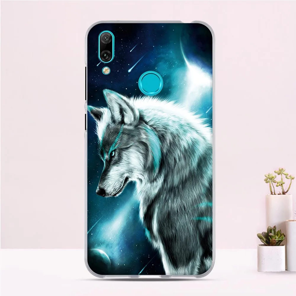 Чехол для huawei Y7 2019 мягкий чехол из ТПУ с принтом Prime силиконовый чехол|Бамперы| |