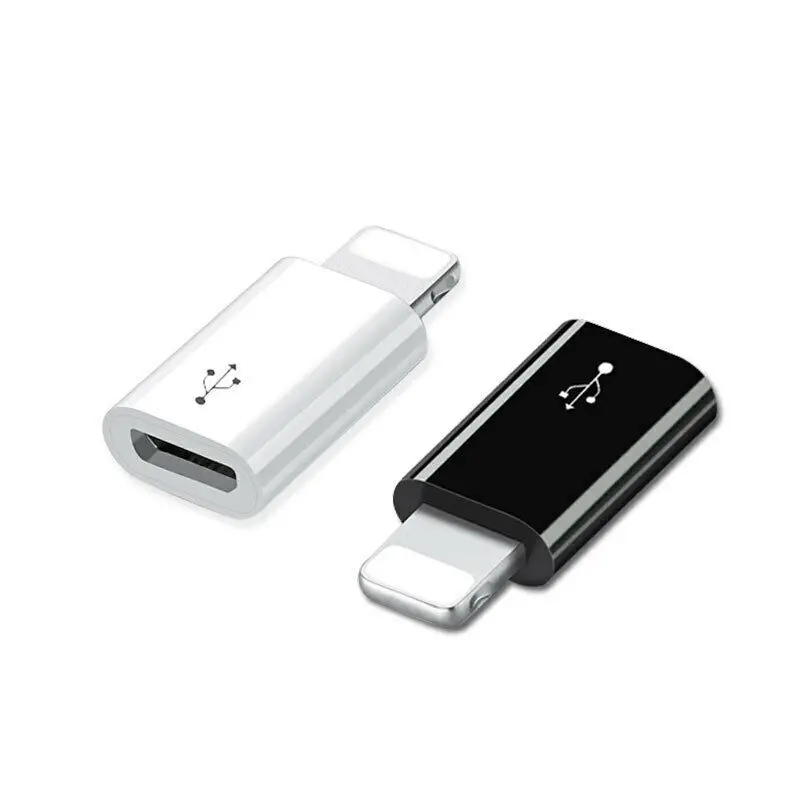 

Female Android Micro USB to Male 8pin Adapter double sides Converter For iPhone 5s SE 6s 7 8 Plus For Iphone XR XS Max