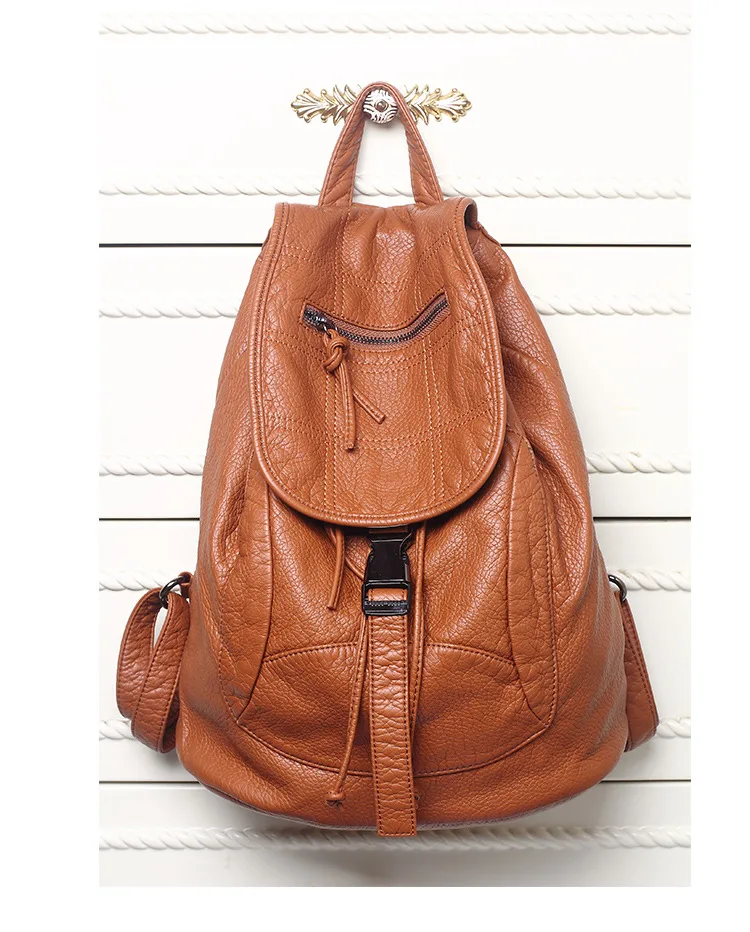 leather bag backpack