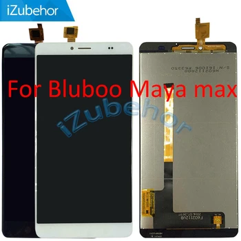 

6.0 inch IPS display screen For Bluboo Maya Max LCD+touch screen digitizer Assembly black/white 720X1280 pixels free shipping
