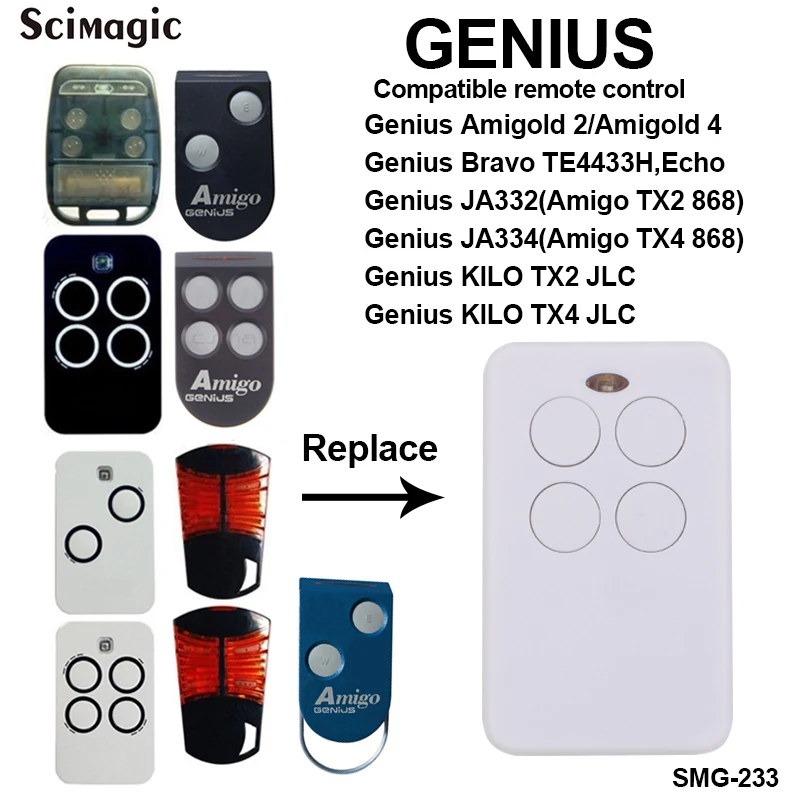 Buy 10pcs Multi Frequency Rolling Code Remote Control