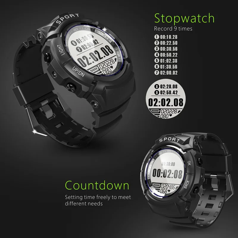 S816 Smart Watch Men Fitness Tracker Dynamic Heart Rate Stopwatch Alarm Clock Smart Band Wristband for Android IOS Bracelet
