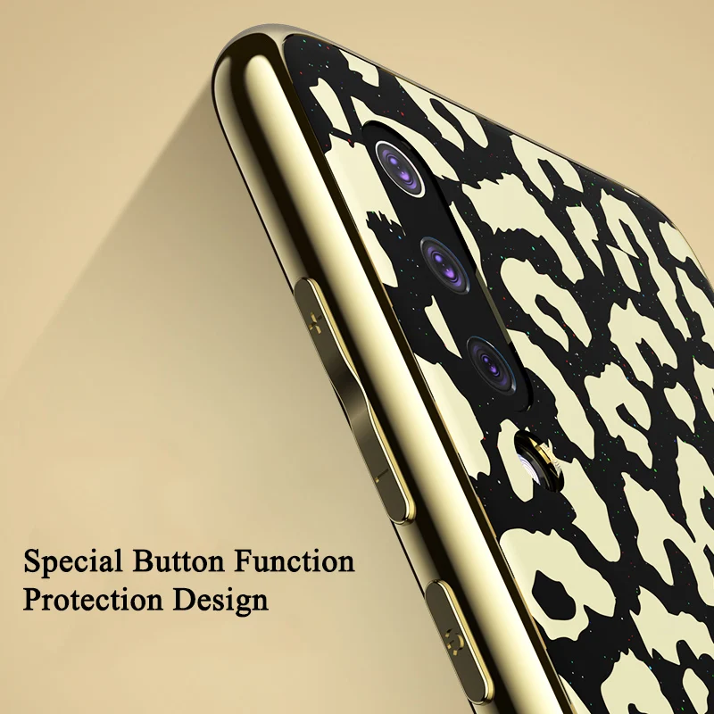 Чехол для телефона для Xiaomi mi 9 Se 8 8Lite Explorer, блестящий чехол с леопардовым принтом, мягкий чехол из ТПУ с силиконовой рамкой для mi 8 9Se