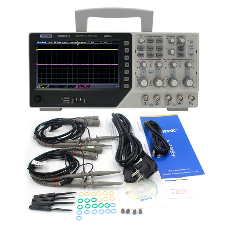 Hantek DSO4204B Oscilloscope Digital 4Channels 200Mhz Bandwidth