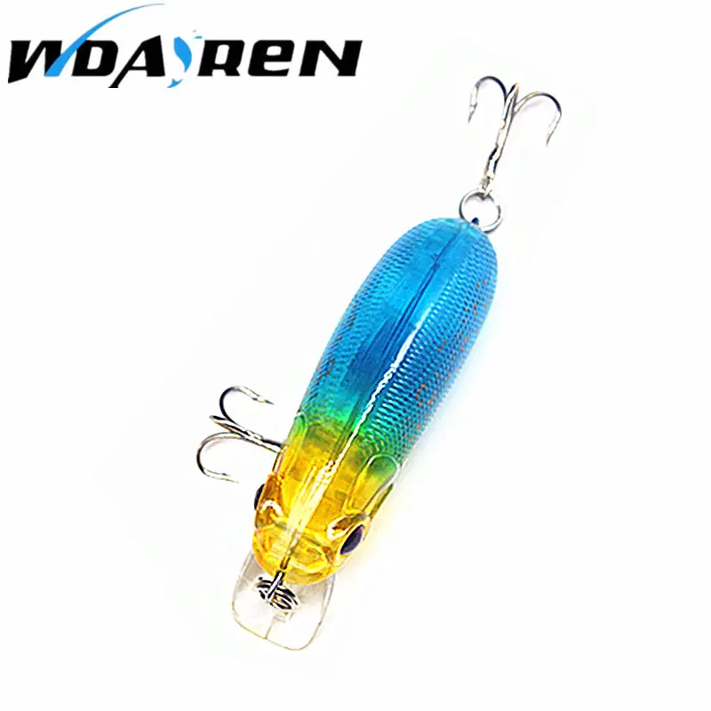 

1PCS Fishing Lure Hard Bait Tight Wobble Slow Floating Jerkbait 9.8g 6cm 8# Black Nickel Hooks Tiny Minnow Crankbait FA-330