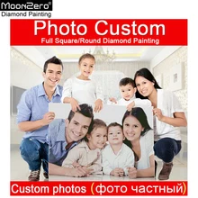 Горячая Алмазная картина вышивка крестиком фото изображение на заказ квадратные Стразы 5D DIY Алмазная вышивка мозаика домашний декор