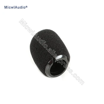 

Wholesale Black Sponge Snap-fit Form Windscreens For Shure MX418D/C MX412D/C WB98H/C BETA98H/C Instrument Gooseneck Microphone