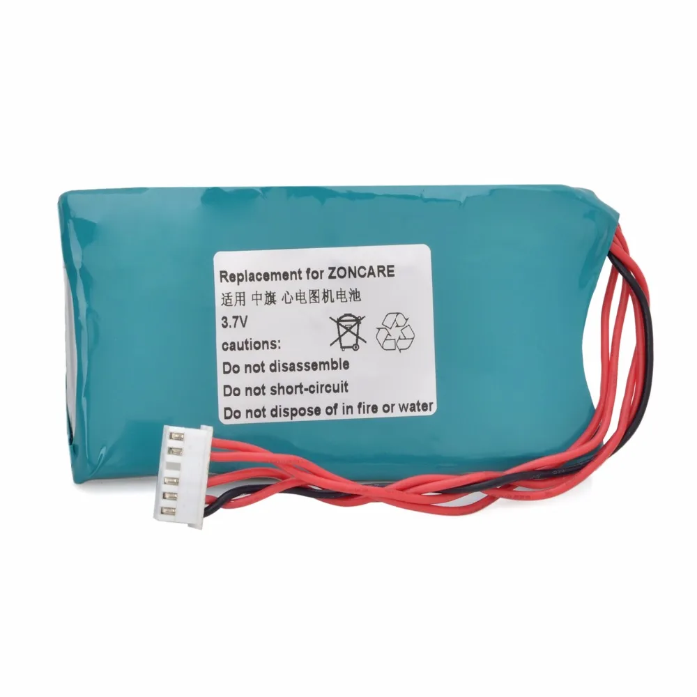 Высокое качество для ZONCARE летучая мышь 120005 WPCO5 1041 батарея ZQ 12 1203C ЭКГ указатели