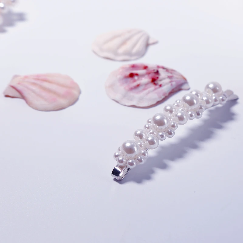 1PC Pearl Hairpin Snap Hairpin Bar Fashion Handmade Gold Hair Clip Hair Styling Accessories Pinzas Para El Cabello Hair Pins 1PC Pearl Hairpin Snap Hairpin Bar Fashion Handmade Gold Hair Clip Hair Styling Accessories Pinzas Para El Cabello Hair Pins