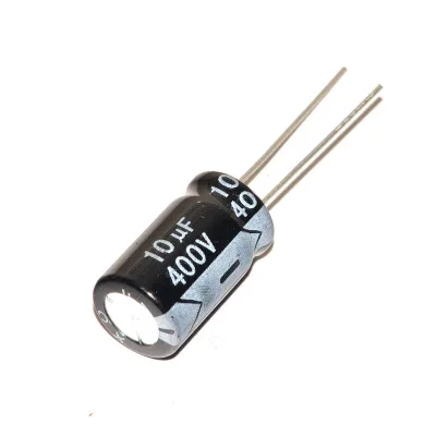 

Pengiriman gratis 5 pcs/lot Aluminum electrolytic capacitor 10 uF 400 V 10*17mm Electrolytic capacitor ic...