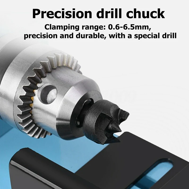 US $56.30 American Specifications 150w Electric Aluminum Alloy Woodworking Lathe Bead Cutting Machine Polishing Drill Polishing Tool