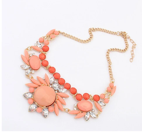Женское акриловое ожерелье макси в этническом стиле|fashion necklace|necklace fashionnecklace free