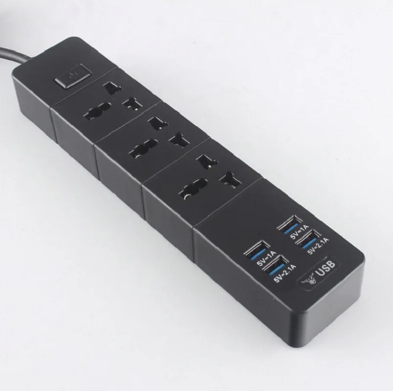 Smart 4 USB Зарядное устройство адаптер расширения Мощность полосы 5V 6.2A 3