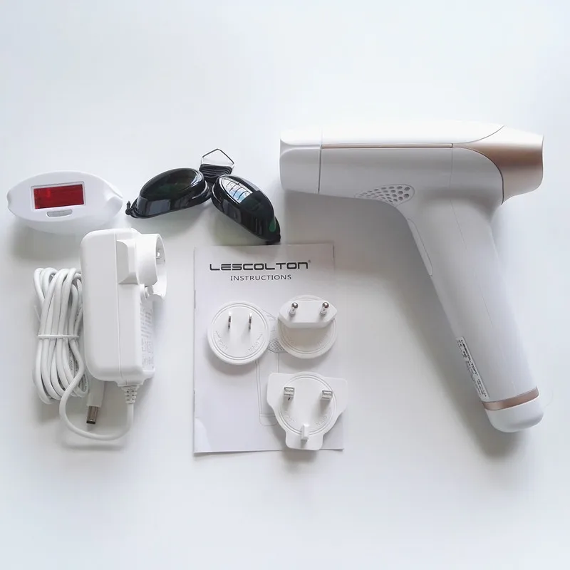 Лазерная эпиляция Lescolton T009i Эпилятор 2 в 1 IPL с ЖК дисплеем Перманентная подмышка