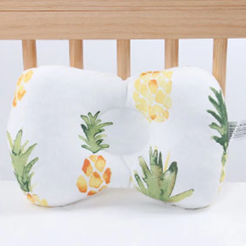 rectangle Comfortable Baby Support Prevent Anti Roll Cushion Flat Head Neck Infant Cotton Pillows | Мать и ребенок