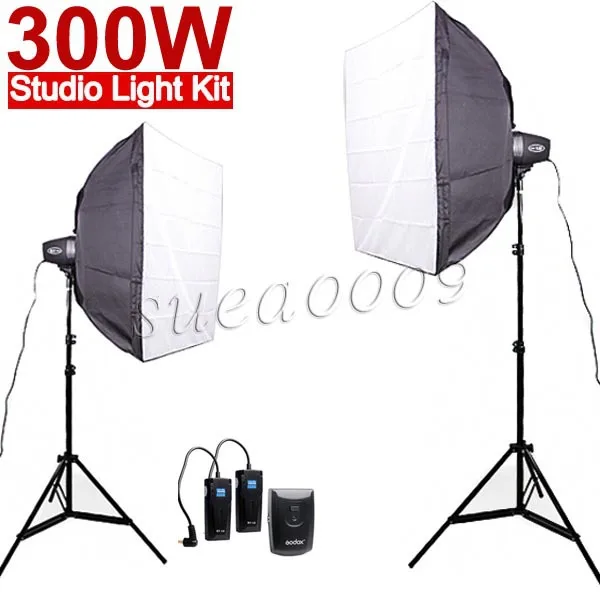 Godox K150A 300 300  2*150 Ws      Softbox  Kit