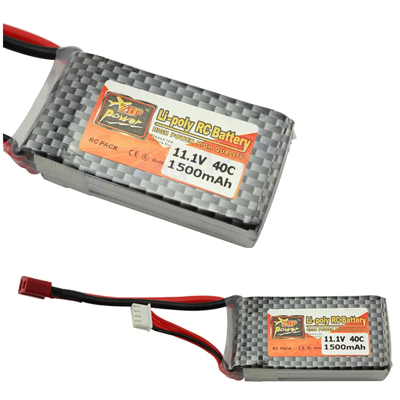 

Wholesale 100% Original ZOP Power LiPo Battery 11.1V 1500Mah 3S 40C MAX 60C T Plug For RC Car Airplane Helicopter Part Dropship