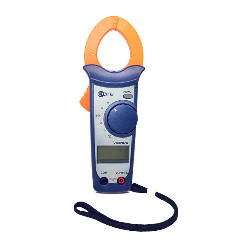 

Eone VC3267A Digital Clamp Meter with AC DC Voltage AC Current Resistance Capacitance Temperature Measurement