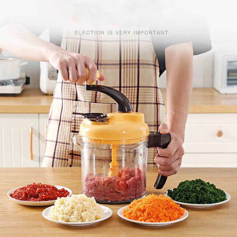 Портативный блендер Ручной Кухонный комбайн Многофункциональный кухонный резак