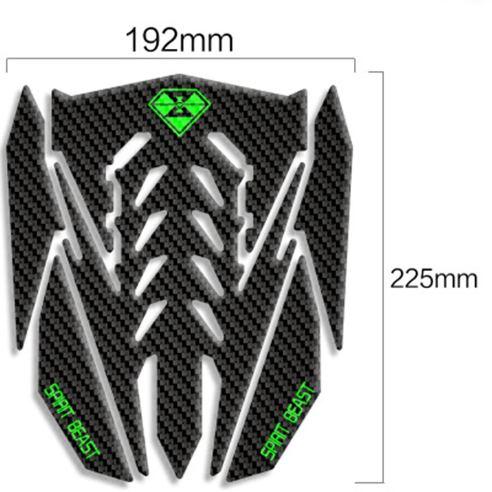 Дух зверя, наклейка для мотоцикла, Moto Feul, накладка на бак для мотоцикла, наклейка s Moto Pegatinas, наклейки, протектор для Honda Yamaha Kawasaki - Цвет: H