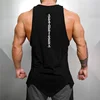 Muscleguys Gym Stringer Clothing Bodybuilding Tank Top Men Fitness Singlet Sleeveless Shirt Solid Cotton Undershirt Muscle Vest ► Photo 2/6