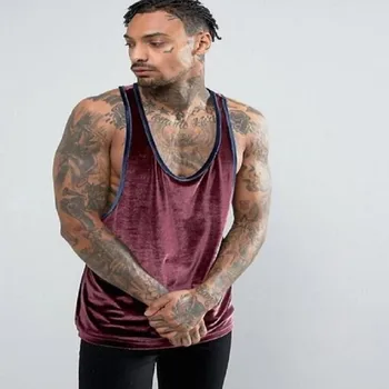 

2018 Men corduroy Vest, Spring Summer of high Quality Solid color Velvet casual top Man europe and America road clothing Man