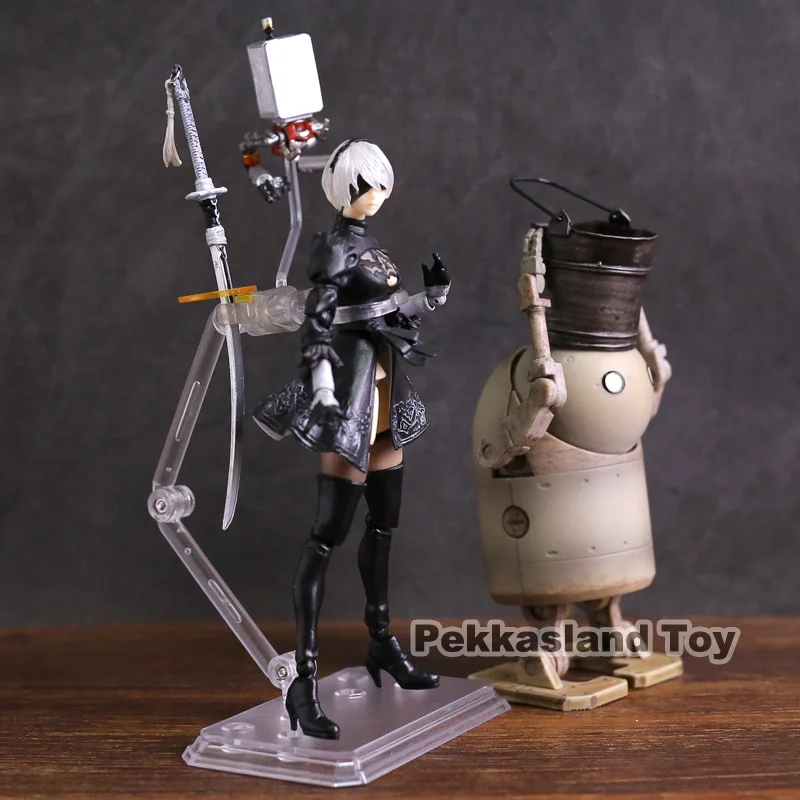 NieR:Automata Nier Automata 2B & Machine экшн фигурка Lifeform Коллекционная модель игрушки|Игровые