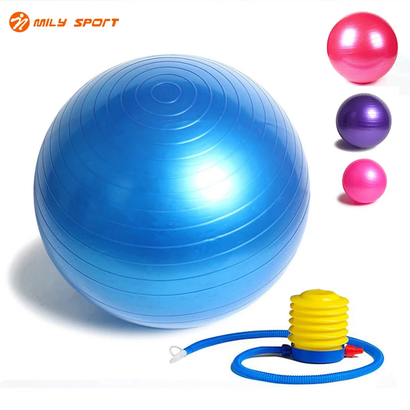 Fitness Yoga Ball 85cm Smooth Balance Fitness Gym Exercise Ball With