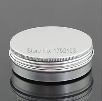 

100 PCS/LOT-100g aluminum cream jars,cosmetic container,Small Bottle,eyeshadow container,cream jar,Cosmetic Jar Wholesale Prices