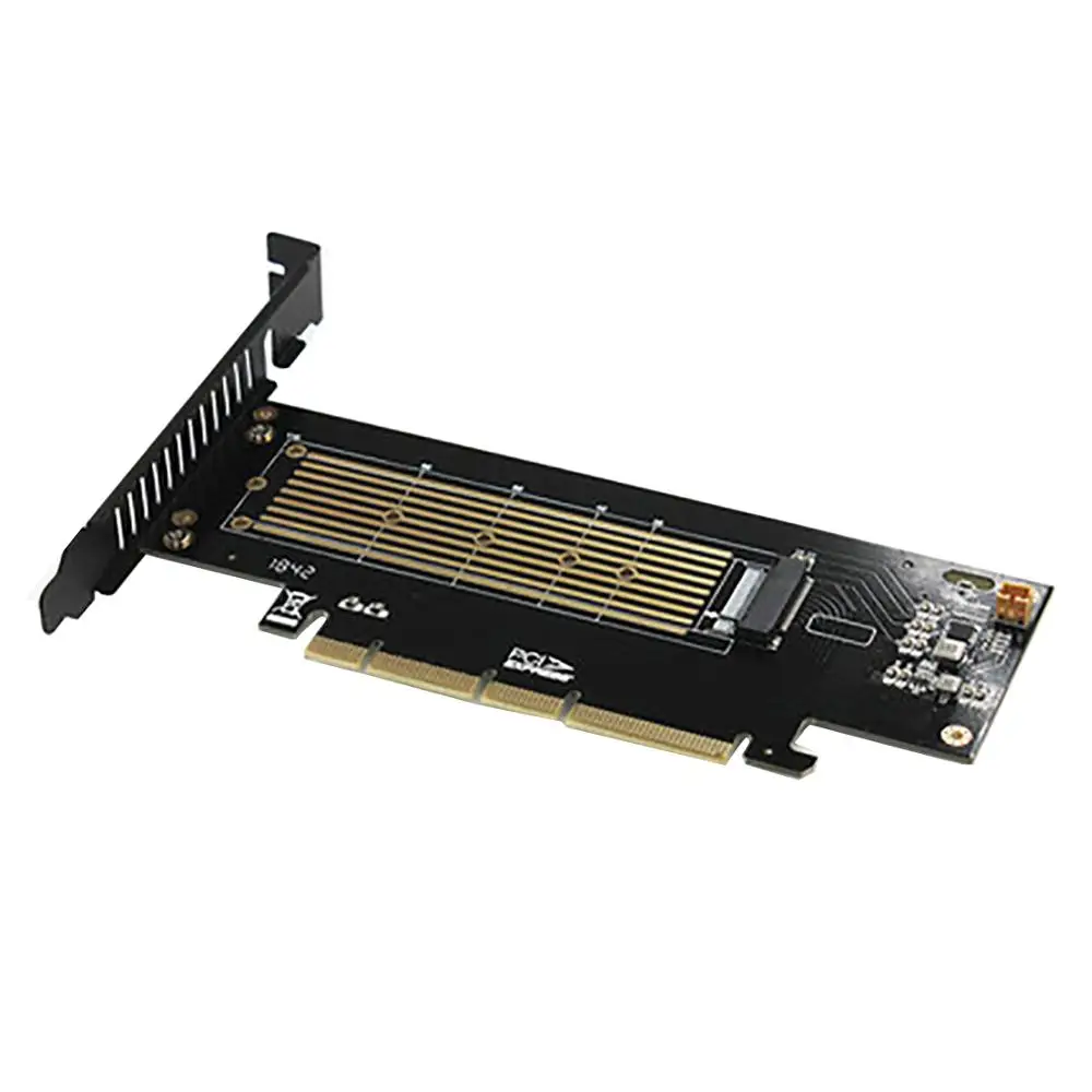 

JEYI SK18 M.2 NVMe SSD to PCIe Expansion Card Support PCIE 3.0 X4 x16 2230 to 22110 M.2 SSD Adapter M key High Speed Riser Card