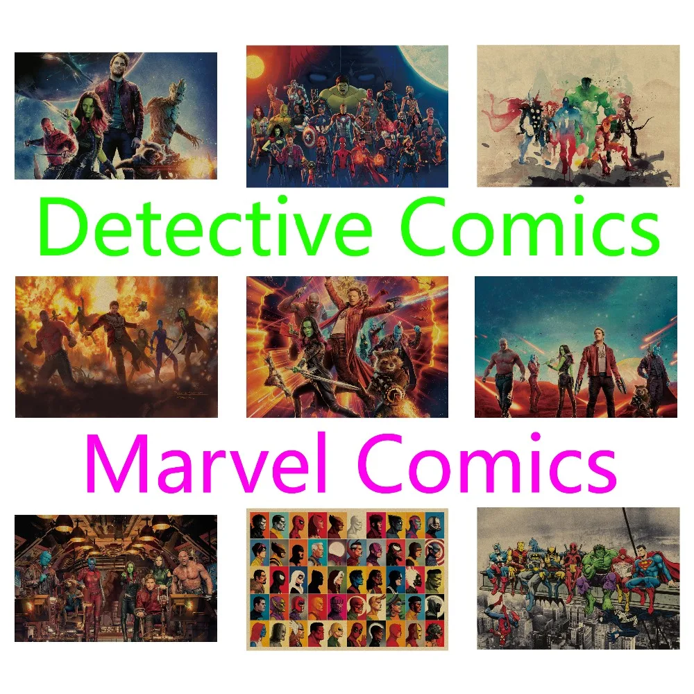 

Marvel Comics / Green Lantern /kraft paper/Wall stickers/cafe bar poster/Retro Poster/decorative painting