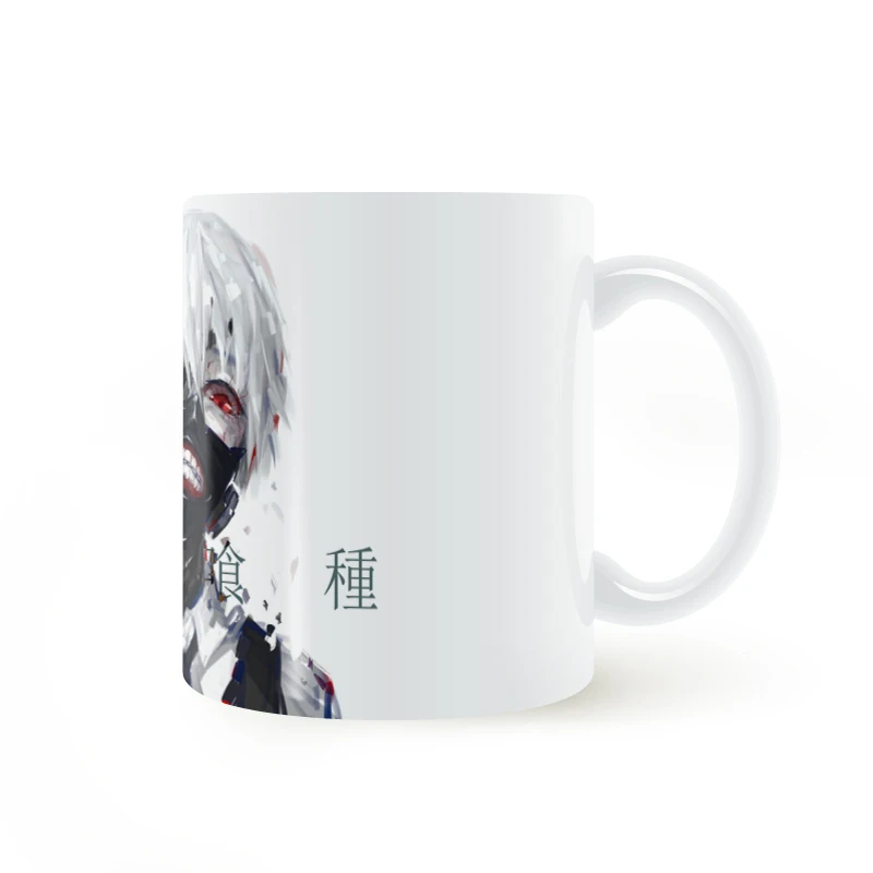 Токийский Гуль Kaneki аниме кружка Кофе Молоко керамическая чашка креативные DIY подарки Домашний декор кружки 11 унций T1168