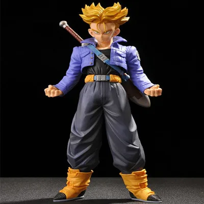 

Anime Dragon Ball Super Saiyan Torankusu Trunks Action Figure PVC Collection Model Doll Gift Toys 25cm
