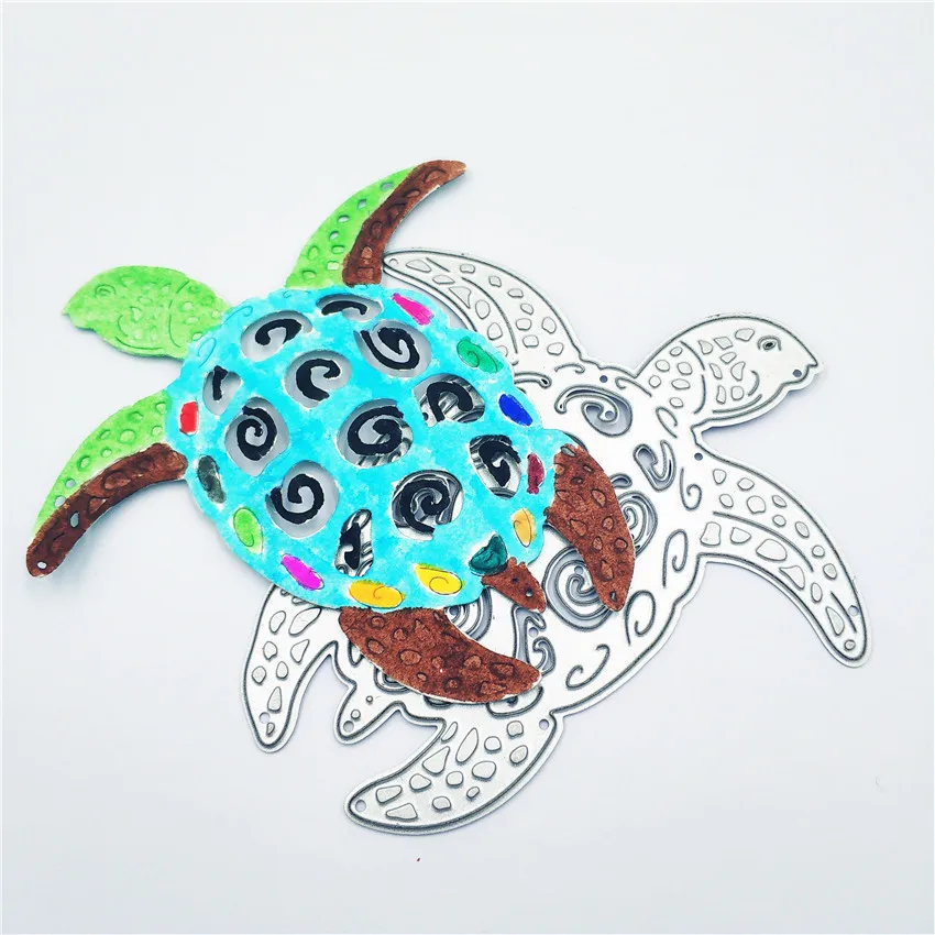 imemo Sea Turtle Metal Cutting Dies Stencils for DIY Scrapbooking Photo Album Decorative Embossing Paper Card | Дом и сад