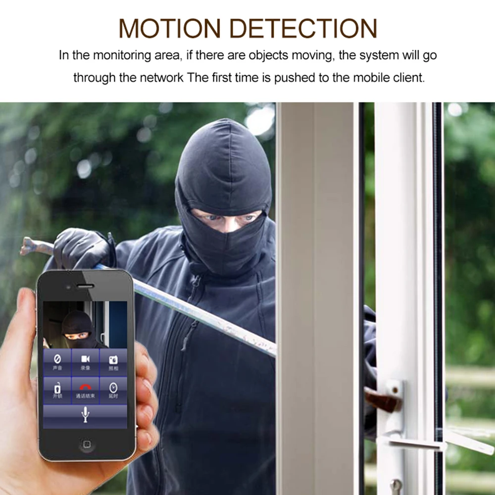 Wifi Video Door Phone Smart Wireless Doorbell RFID Password Door Phone Intercom Fingerprint Unlock Mobile Video Doorbell