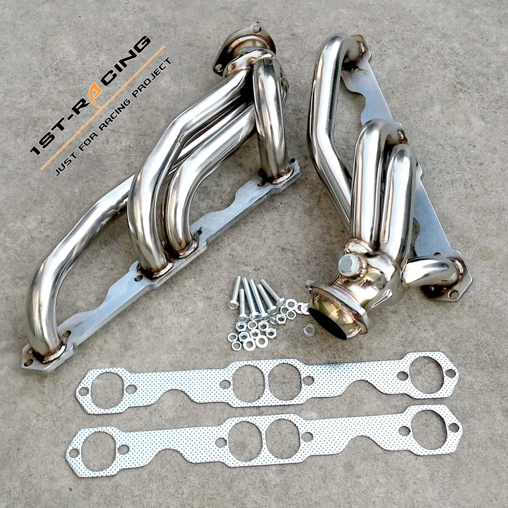 Выпускной коллектор из нержавеющей стали для двигателей 88 97 Chevy Truck & SUV Headers 5.0L