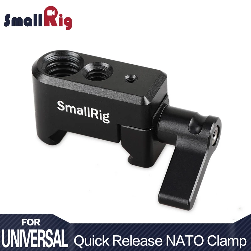 Padrão da Nato da Braçadeira da Liberação Furos de Montagem para o Equipamento Rápida de Smallrig com 1 -20 e 3 Mágico do Braço de Diy-1973 Braçadeira - 4 8-16