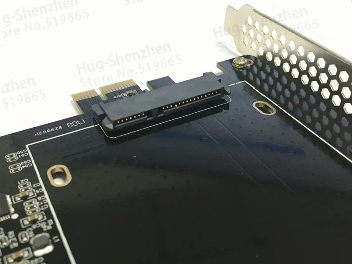 Высокоскоростная карта адаптер DEBROGLIE DB 23561 Dual SATA III к PCIe SSD для 08 12 0 8 10 Бесплатная