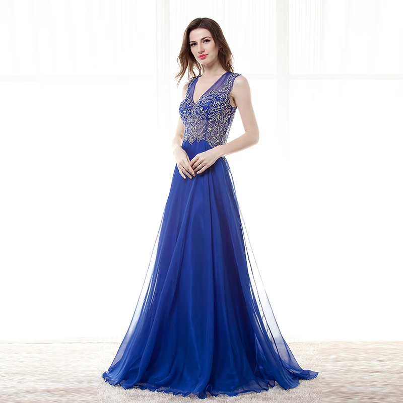 Roayl-Blue-Sheer-Prom-Dress-2017-Long-Imported-Party-Dresses-Backless-Beading-Chiffon-V-Neck-Formal (2)