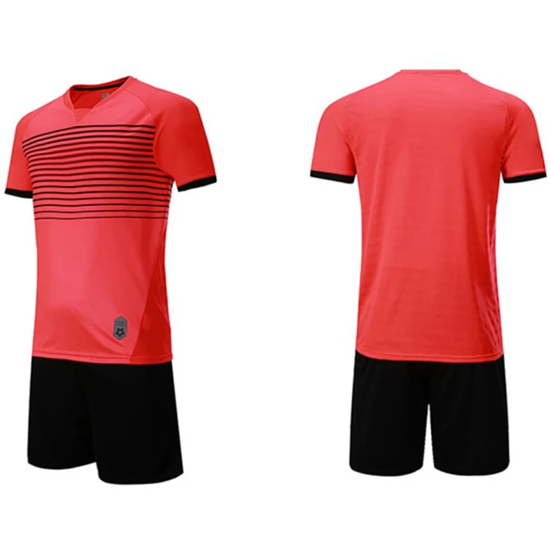 Быстросохнущие футболки для футбола Детские майки для футбольной тренировки платья пустые футбольные майки наборы мужской футбольный набор Униформа на заказ