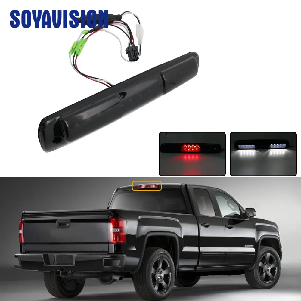 

Third Brake Lamp LED Light Car Break Lamp Bulb For Silverado 1500 2500 1999-2006 Warning Light Lamp Red Car Auto Car-styling