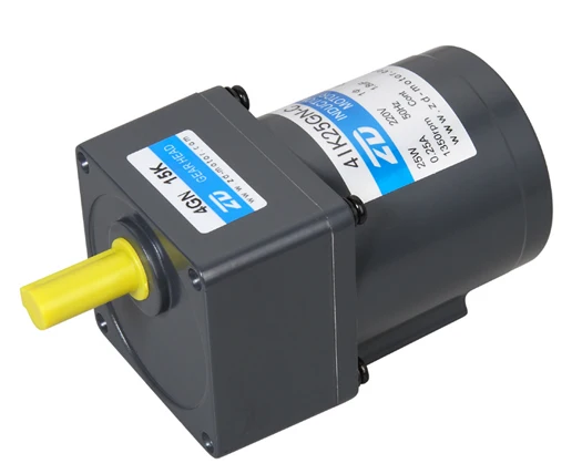 

220v AC motor 25W engine 4IK25GN with terminal box 220 volts and gearboxes the output speed 6 rpm without damp can reversible
