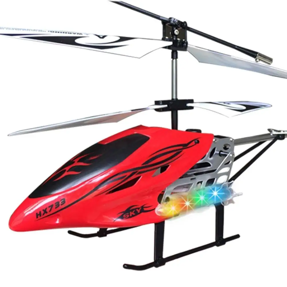 LeadingStar сплав 3 канала большой размер RC вертолет с подсветкой гироскоп устойчивый самолет в качестве подарка для детей