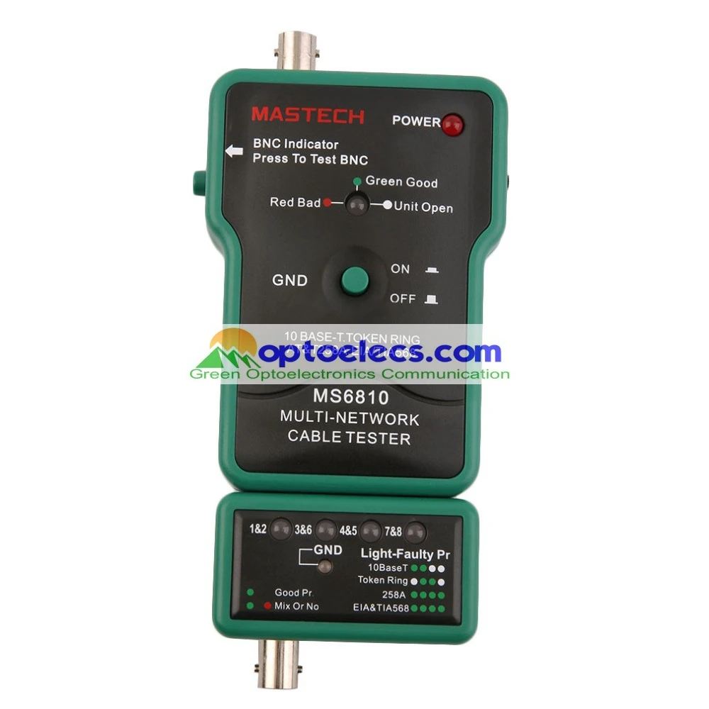 

Free Shipping MASTECH MS6810 Coaxial Cable BNC Network Wire Line Tester Detector Tracker