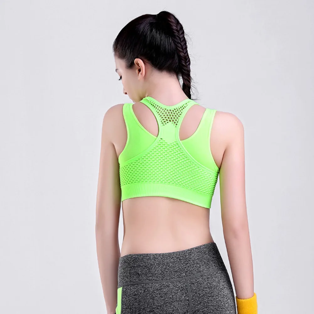 Gym High Grade Sports Bra Women Fitness Running Bra Tops Yoga Cross